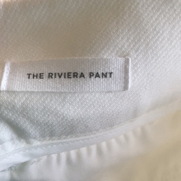 Loft brand white riviera pant size 0 Julie fit - Picture 4 of 4